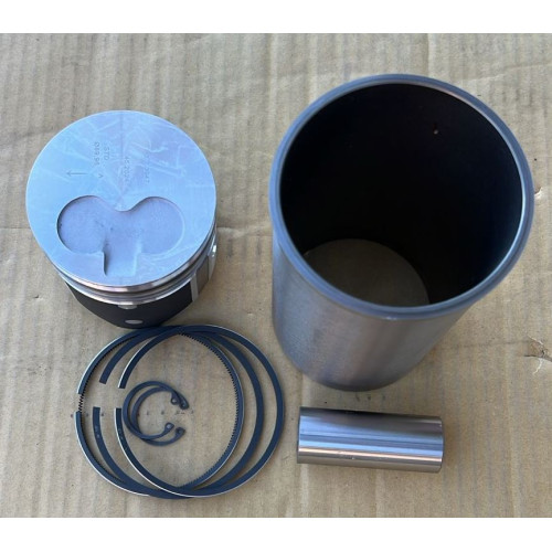 1.7.3343, 1.5.0612 Andoria 4C90, 4CT90 piston with rings and cylinder liner for engine overhaul
