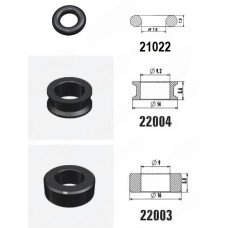 Fuel injector seal kit (O-ring) A46000001 (A46-000001), 8944494840 (8-94449-484-0)