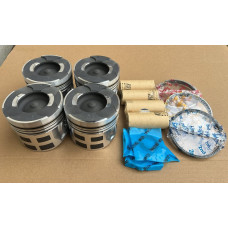 Комплект поршнів з кільцями STD (91.1 мм) Mitsubishi L200 4D56T 4D56U CRDI 110C313-894 R 110C316-897 L (камера згоряння D48 мм)