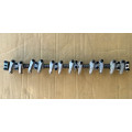 13252-06J00 Rocker arm shaft for TD42, TD42T, with rocker arms (13257-63G01, 13258-63G01)