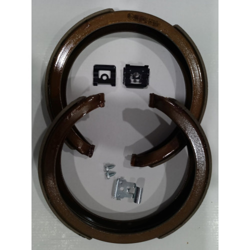 SsangYong handbrake shoes kit OE 483KT05010 Parking brake shoes repair kit SsangYong OE part numbers 483KT05010 483KT05000 hardware set