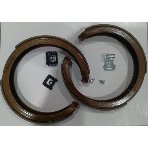 Parking brake shoes for SsangYong Rexton / Actyon / Kyron / Korando (code: 483KT05010 / 483KT05000)